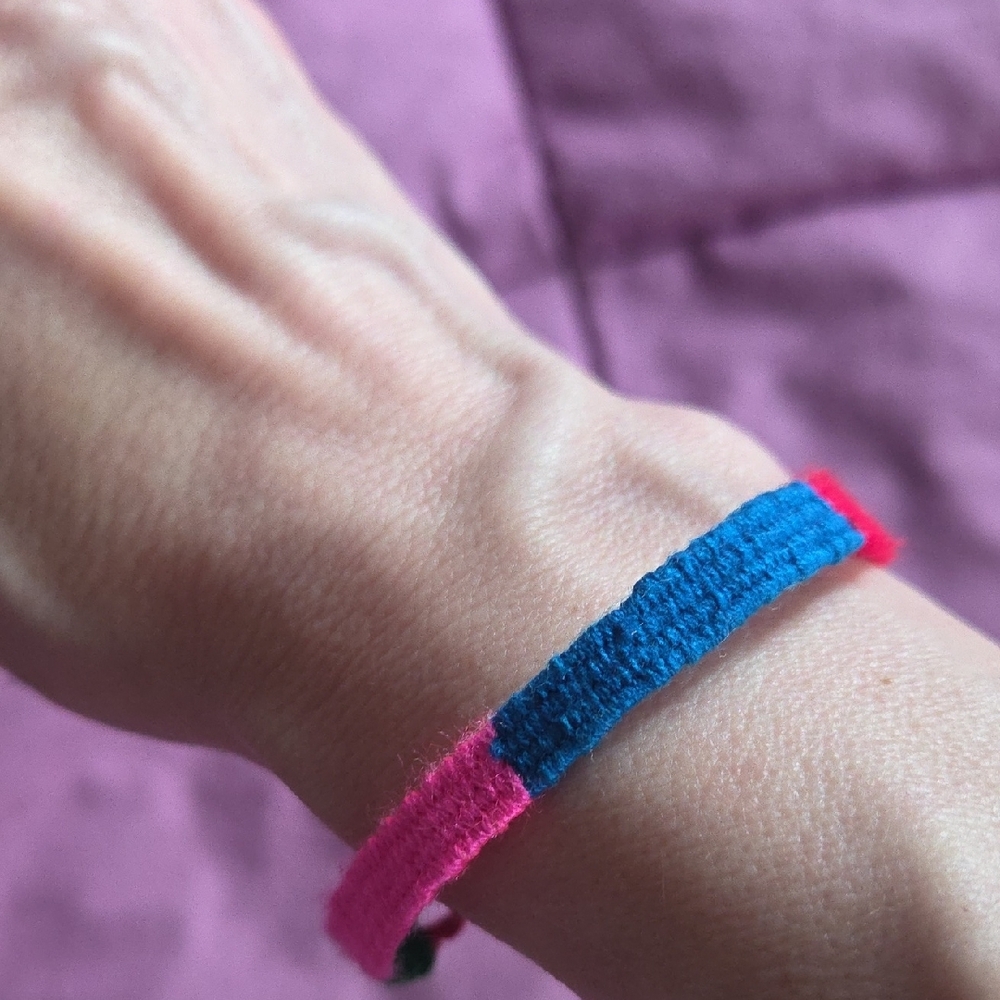 Handmade Unisex Multicolor Friendship Bracelet From Guatemala NWOT